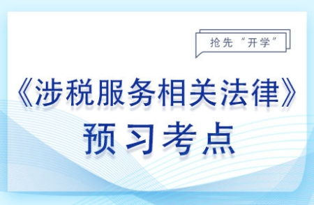 责任主体的特殊规定 2024年涉税服务相关法律预习考点